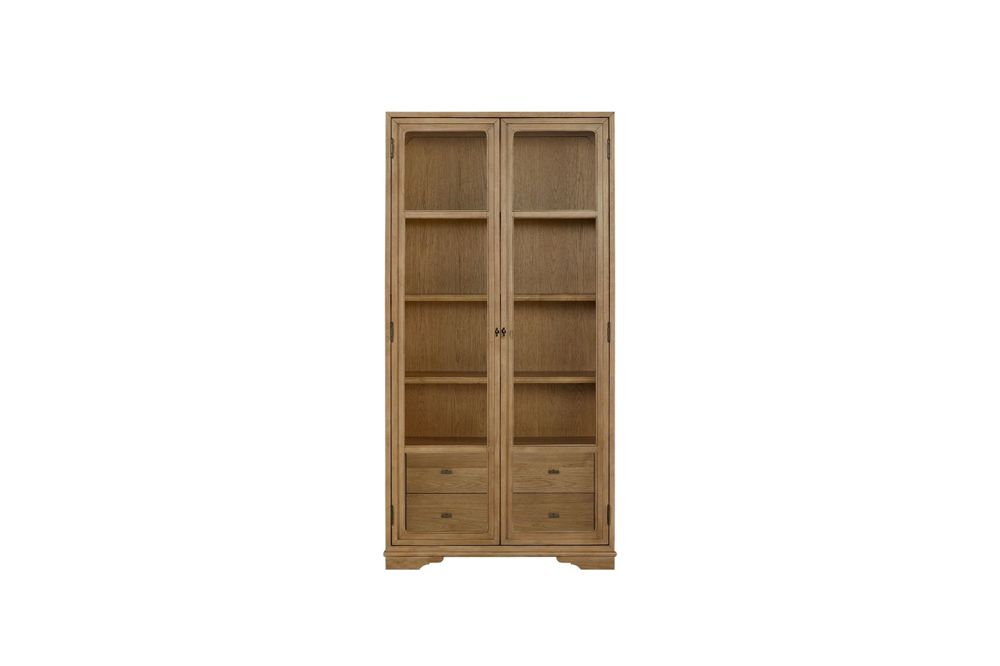 Tarrington Cashew Tall Display Cabinet