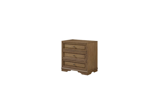 Tarrington Almond 3-Drawer Nightstand