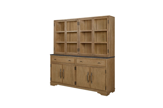 Tarrington Cashew 2 Piece Cabinet