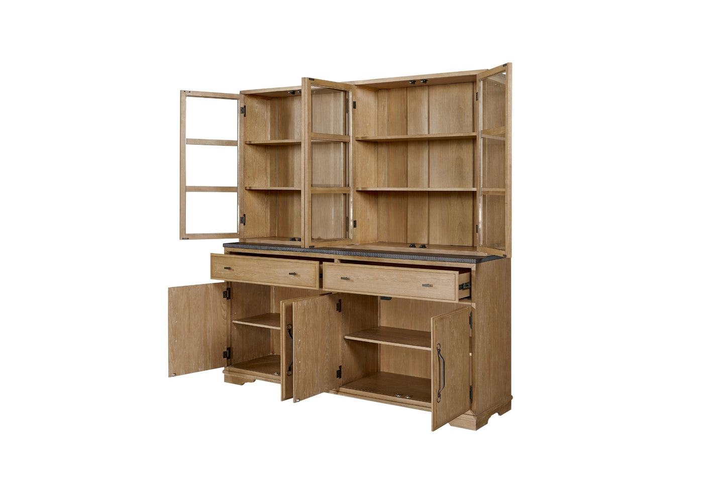 Tarrington Cashew 2 Piece Cabinet