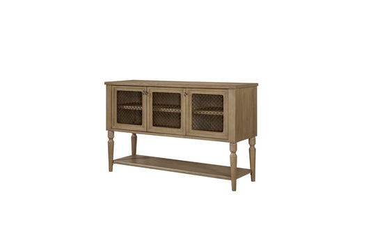 Tarrington Cashew Server with Mesh Door Fronts