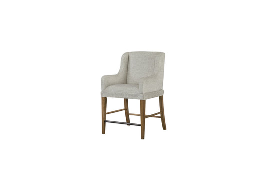 Tarrington Almond Upholstered Counter Stool