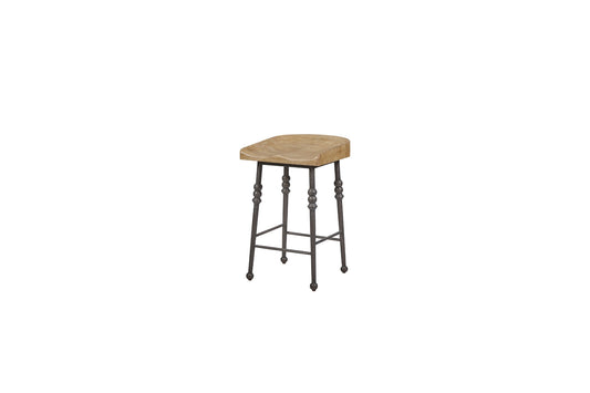Tarrington Cashew Counter Saddle Stool