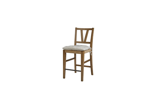 Tarrington Almond Counter Height Slat Back Chair