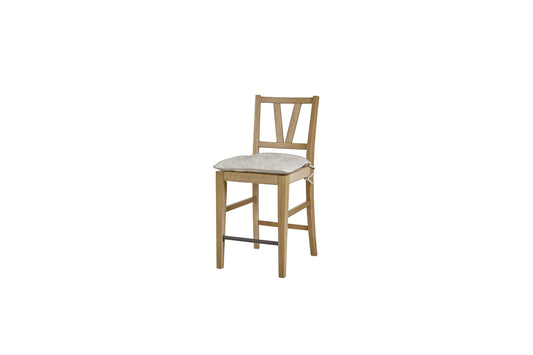 Tarrington Cashew Counter Height Slat Back Chair
