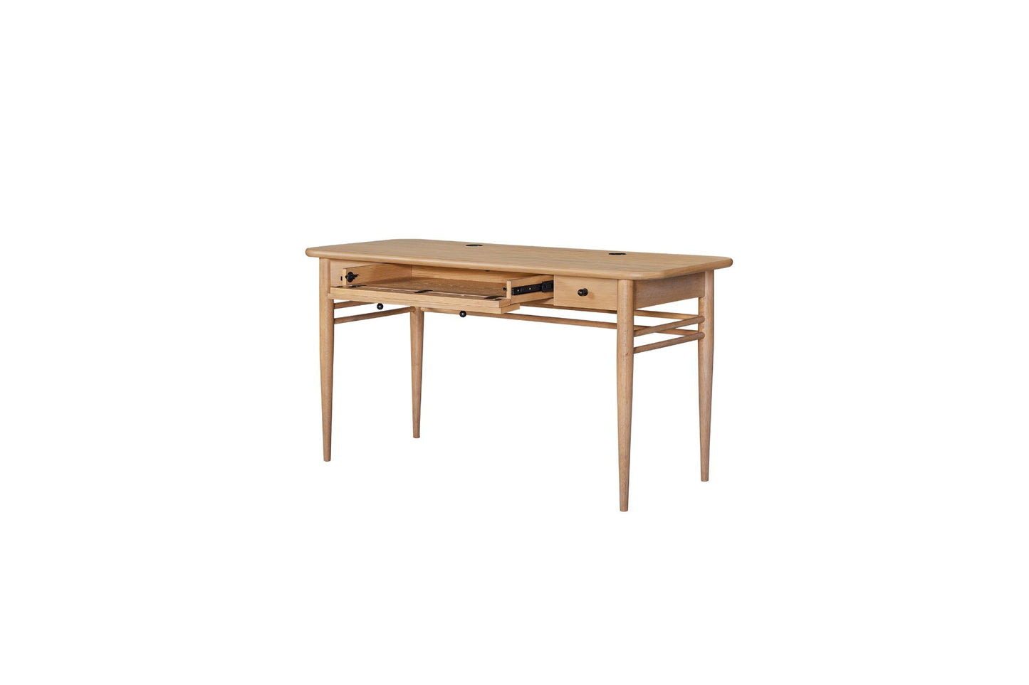 Pleasant Hill Suede Desk with Power outlet