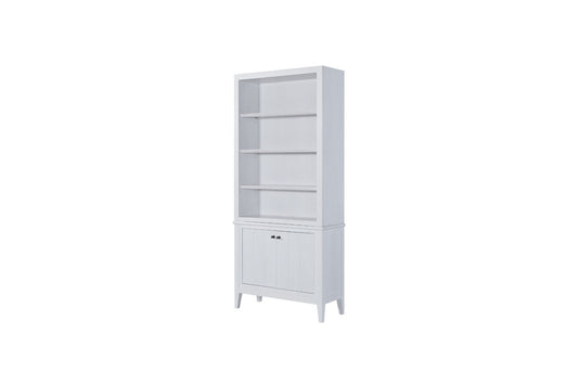 Pleasant Hill Ivory Bookcase