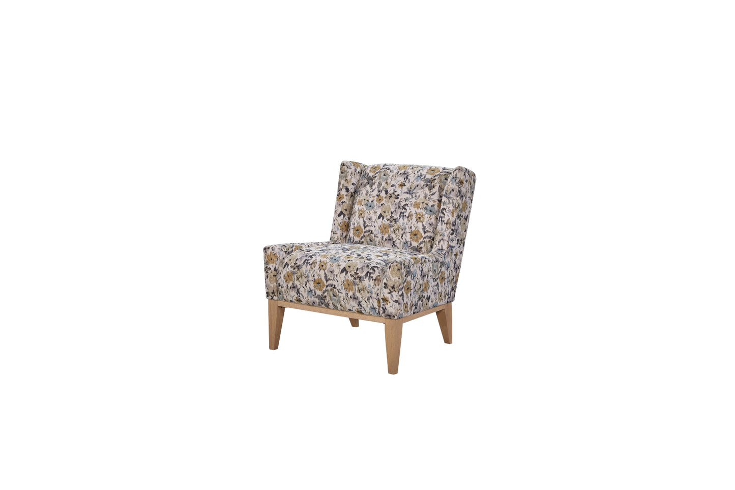 Pleasant Hill Fog Modern Wing Chair