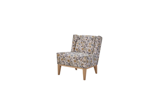 Pleasant Hill Fog Modern Wing Chair