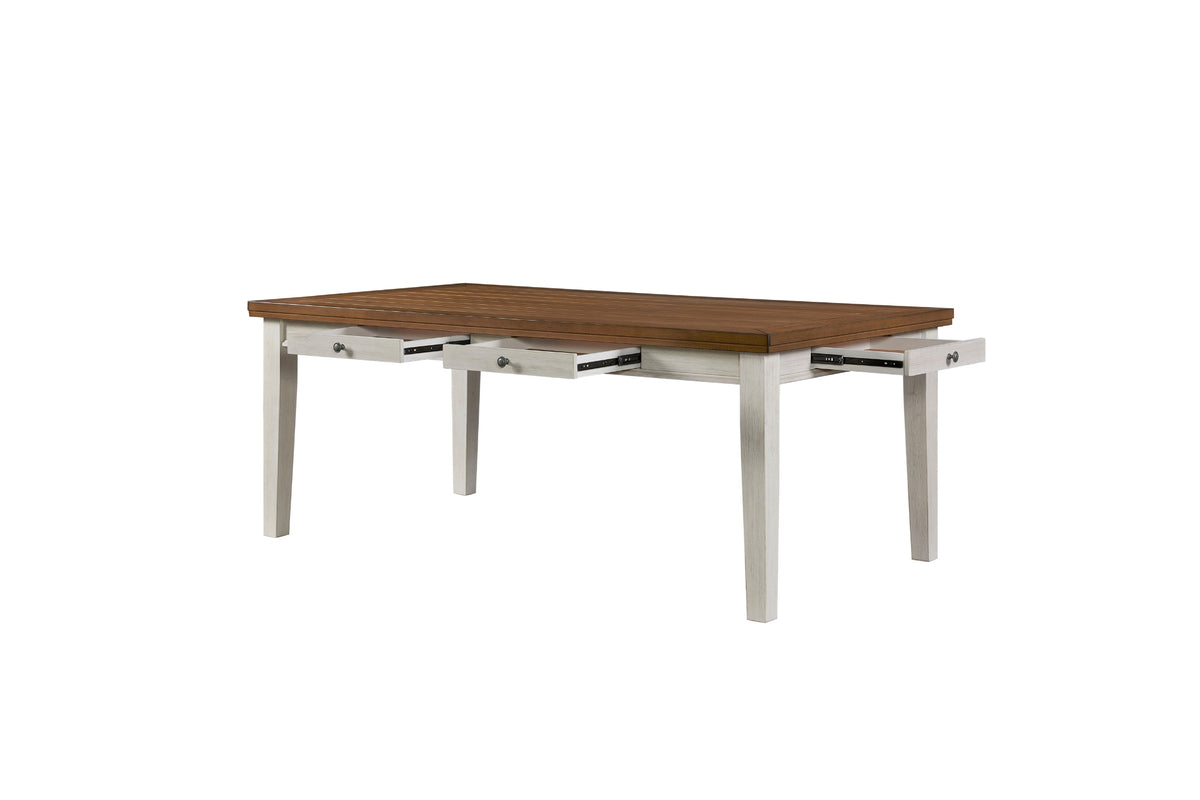 Will Whitewash Dining Table