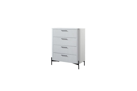 Stiltz White Small Chest
