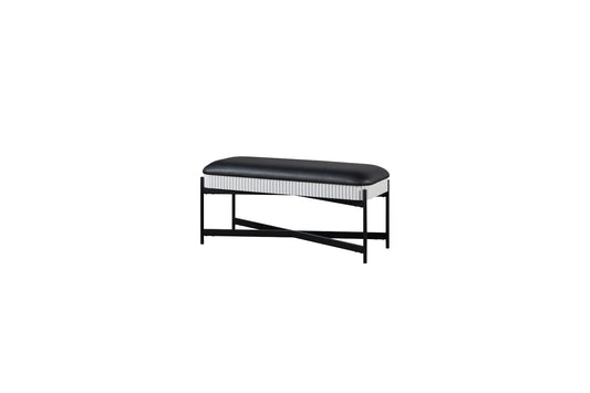 Stiltz White Small Bench