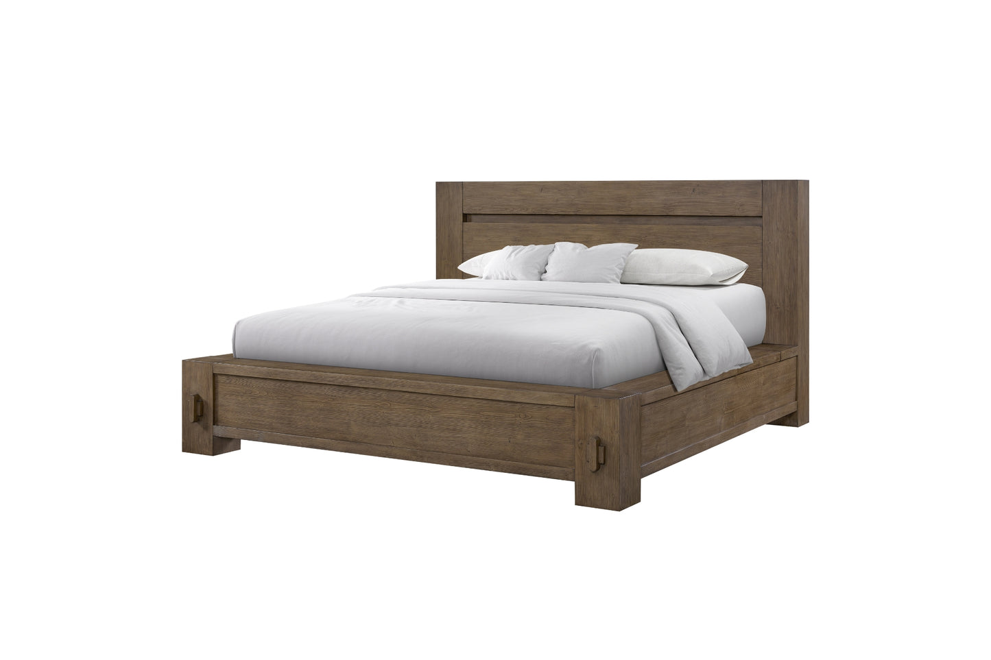 Moden Lighted Panel Bed