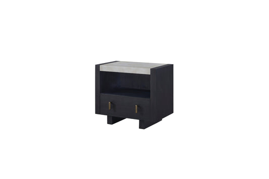Moden Java Cement Top Nightstand