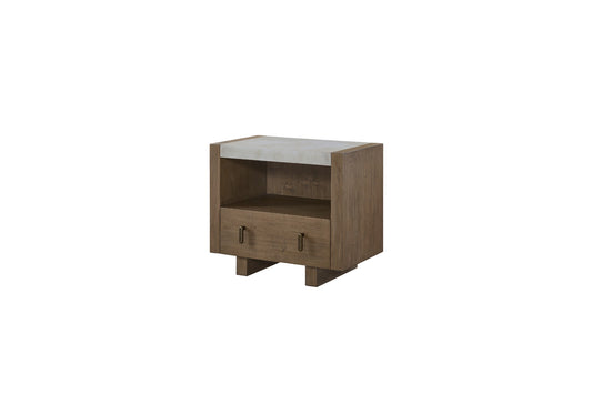 Moden Cement Top Nightstand