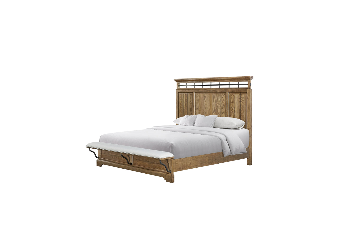 Bellamy Lane Caramel Panel Bed