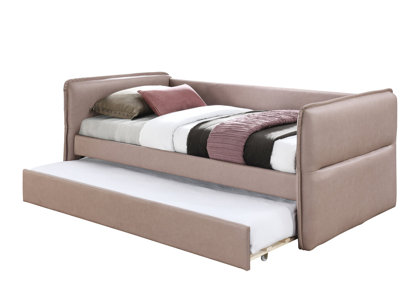Trina Upholstered Trundle Bed
