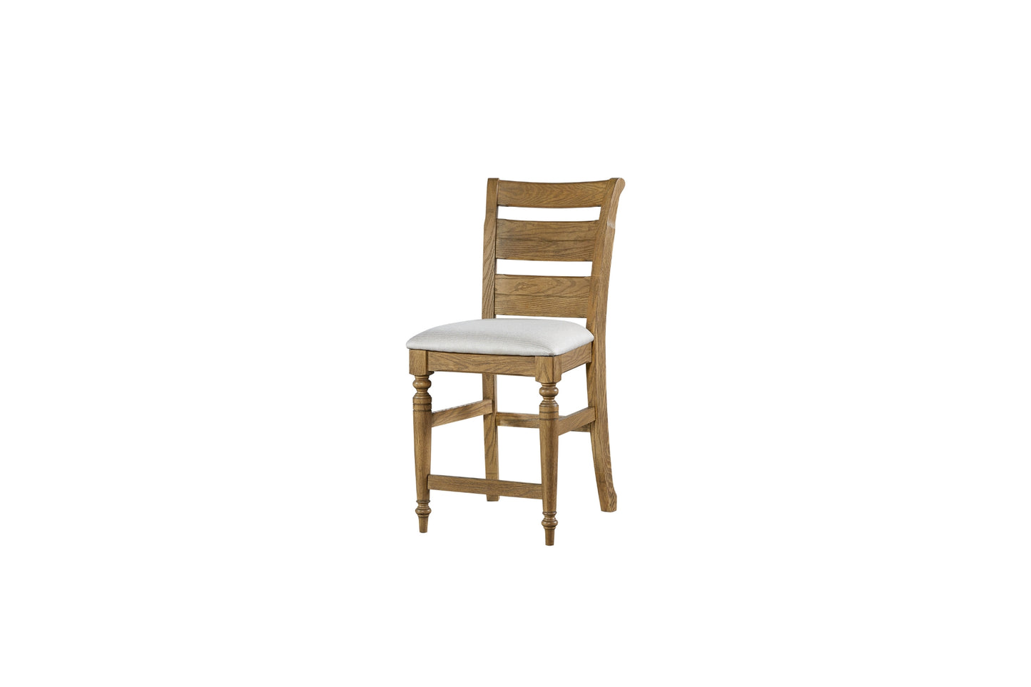 Bellamy Lane Caramel Ladder Back Counter Stool