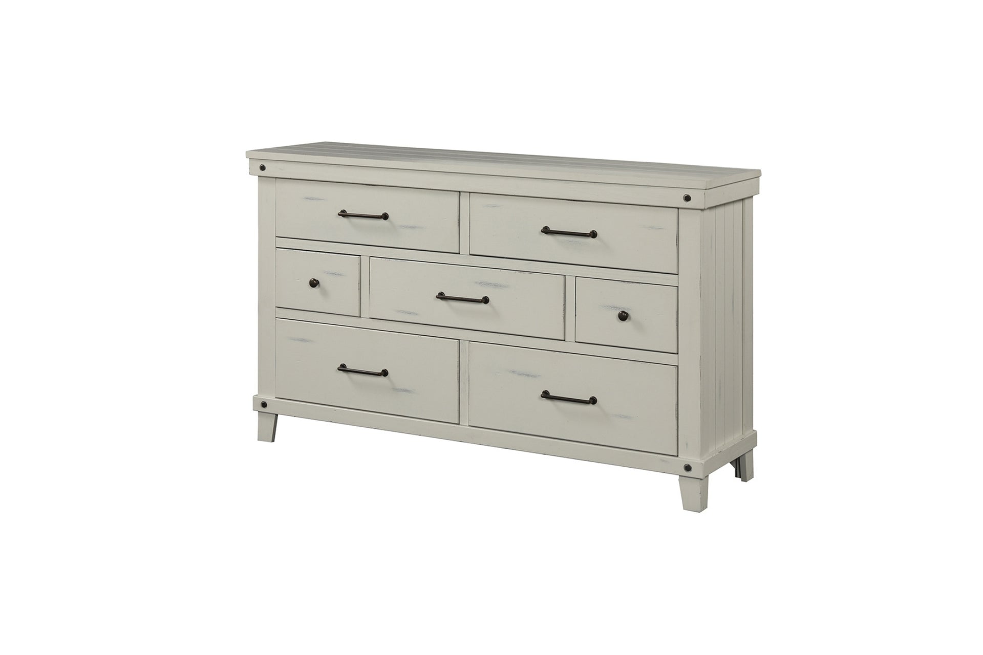 Spruce Creek 7-Drawer Dresser- White Bernards Furniture Spruce Creek 7-Drawer Dresser- White Bernards Furniture