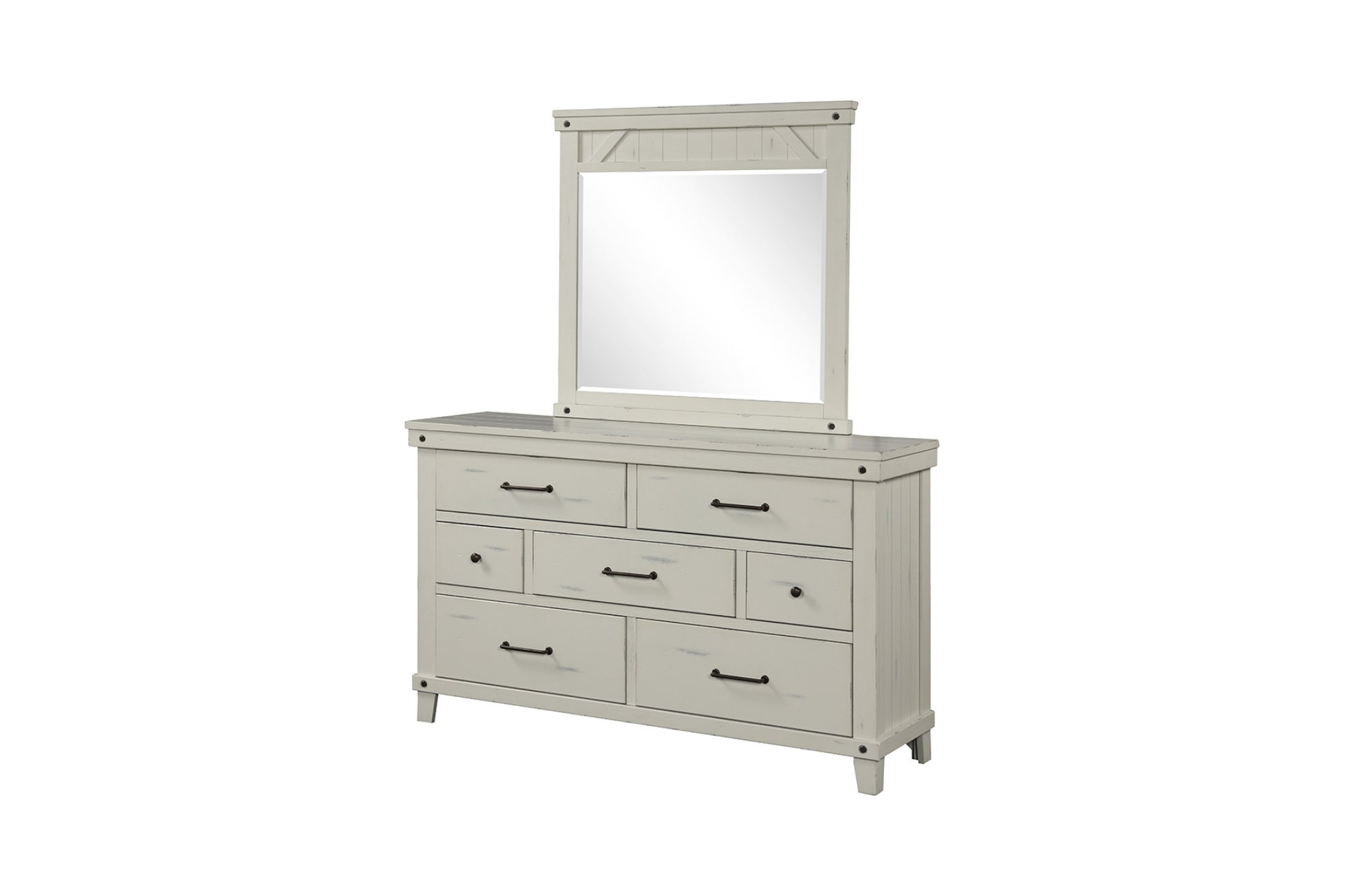 Spruce Creek 7-Drawer Dresser- White – Bernards Furniture Spruce Creek 7-Drawer Dresser- White – Bernards Furniture