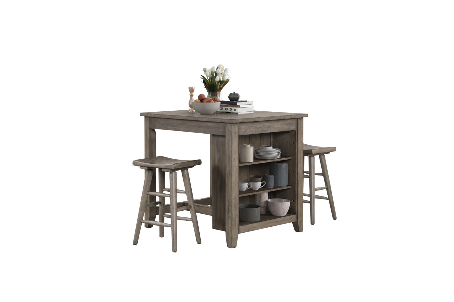 Hartford Storage End Gathering Table