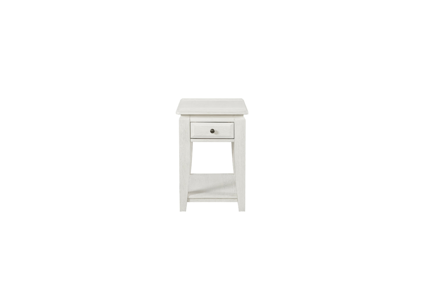 Bellamy Lane Whitewash Chairside Table