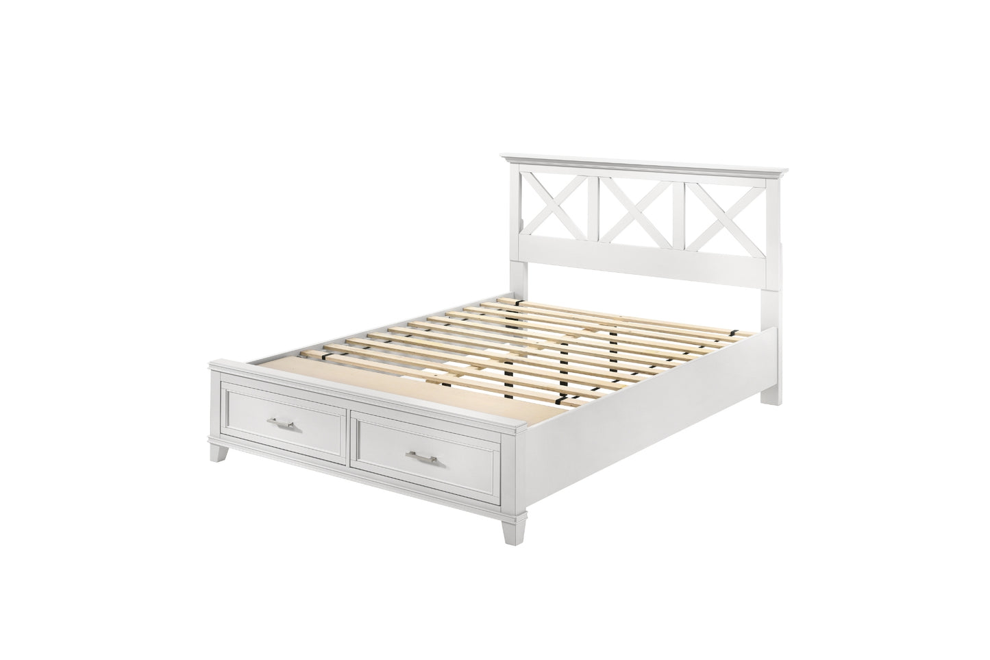 Nova X Storage Bed- White
