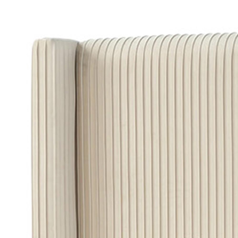Luca Pleated Upholstered Bed