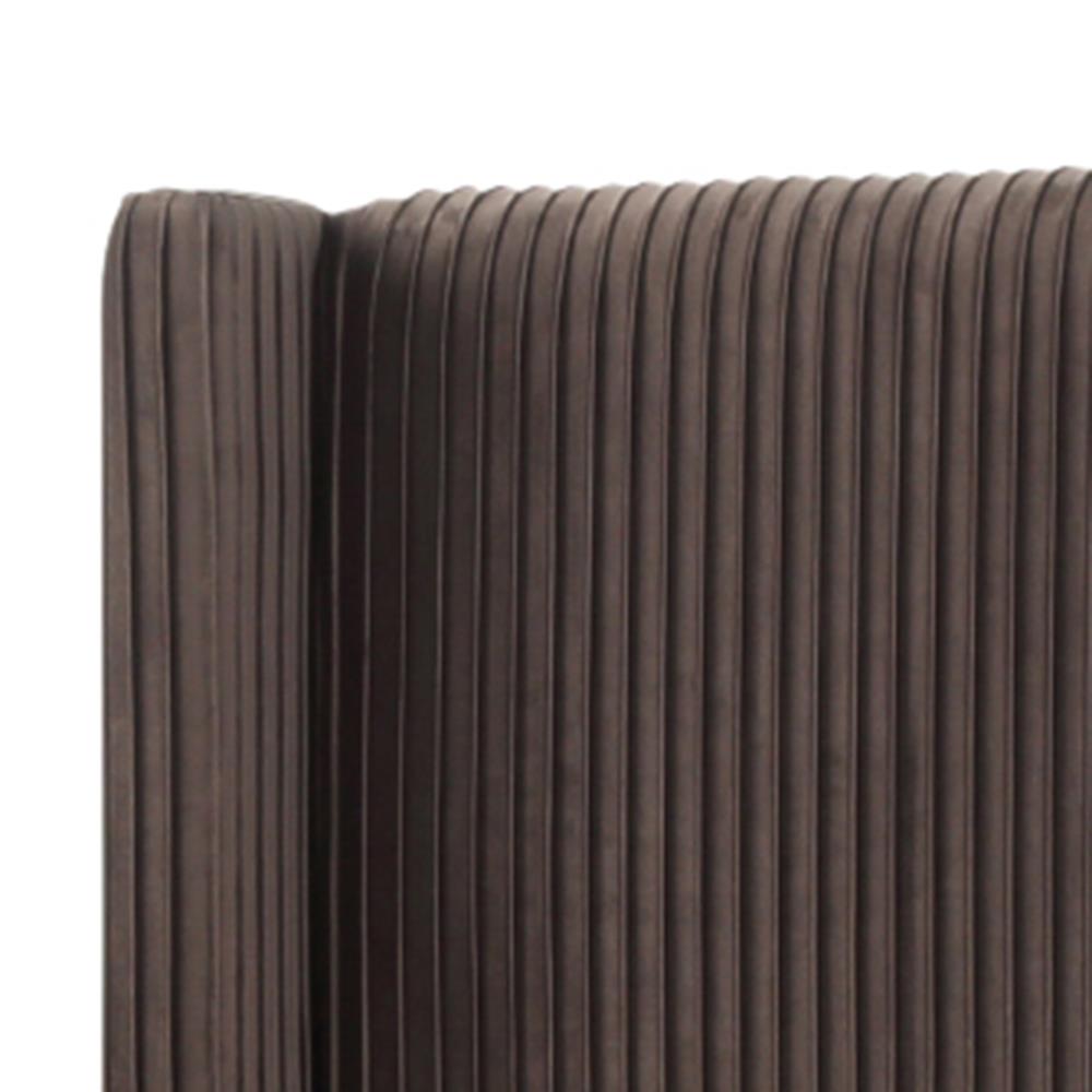 Milo Pleated Upholstered Bed