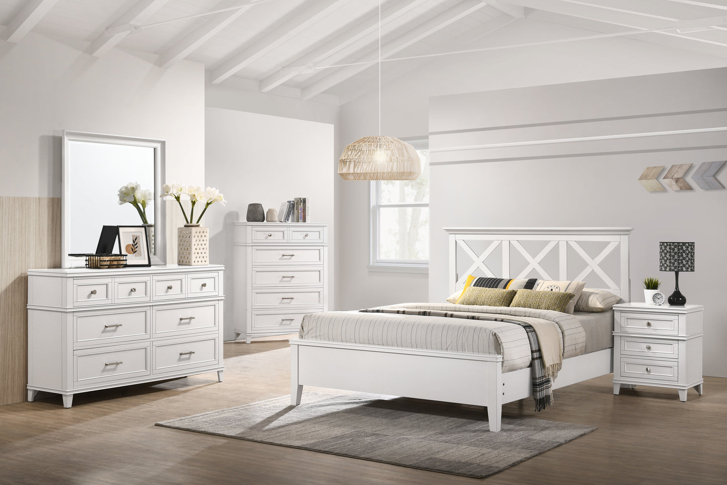 White Nova II Bedroom